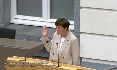 Griet Vanryckegem eedaflegging